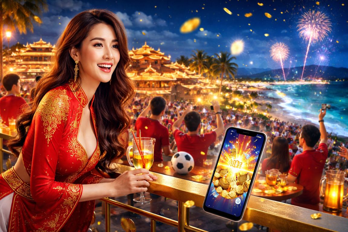 Người hâm mộ bóng đá Huế đặt cược trực tuyến tại lễ hội qua daga88